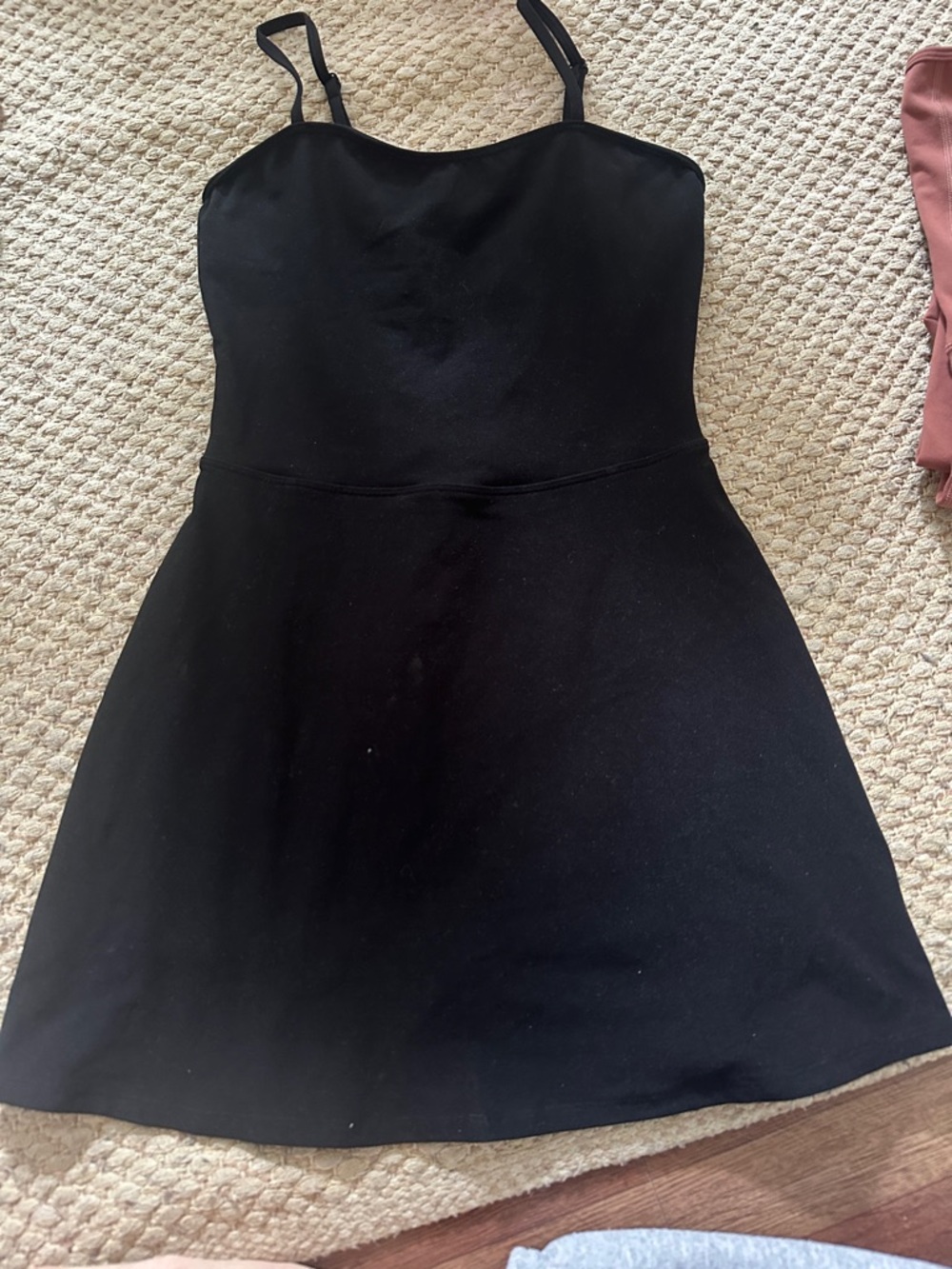Alo yoga Black Strappy A-Line Dress WORN ONCE